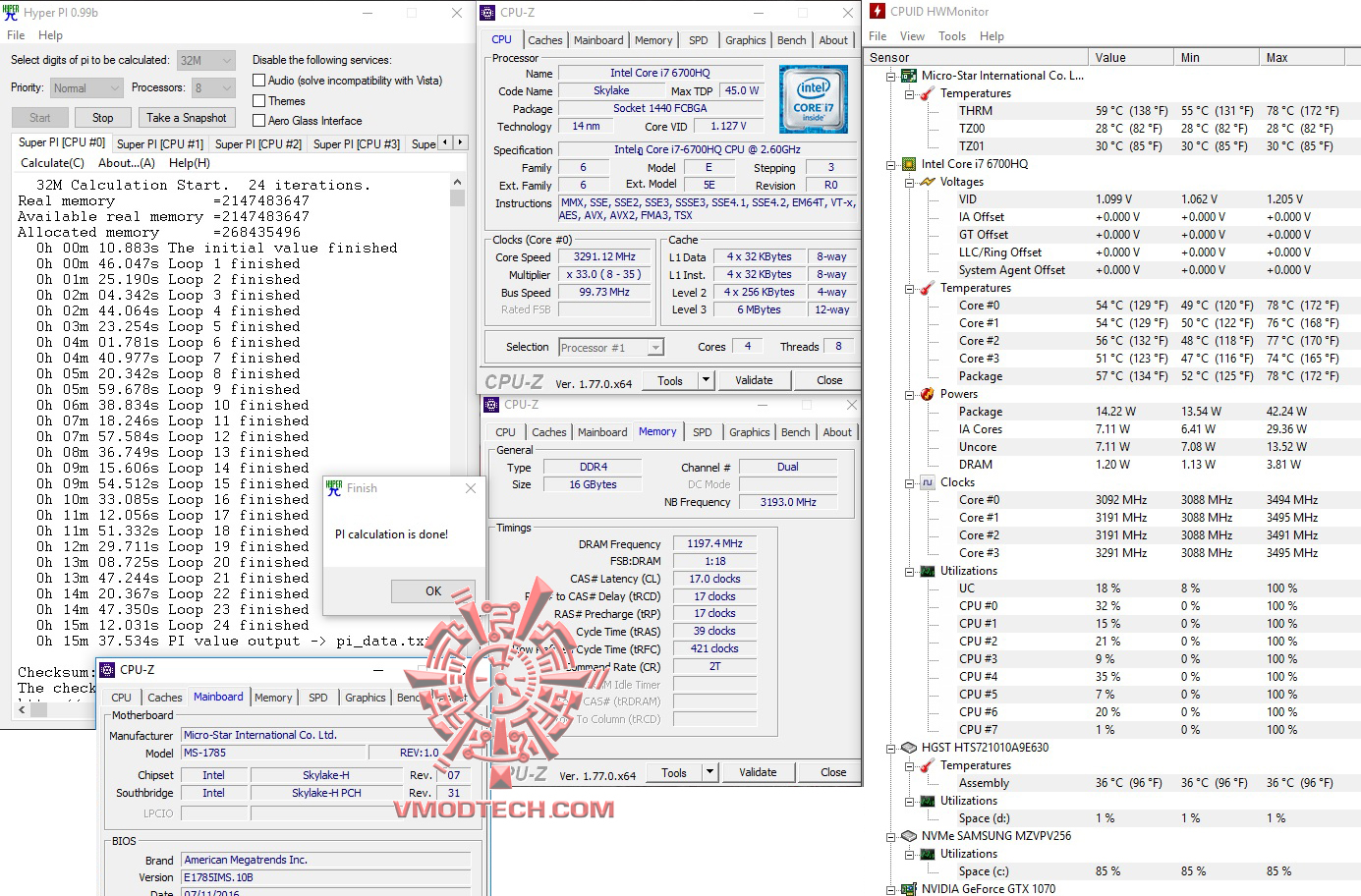 hyperpi32 MSI GT72VR 6RE Dominator Pro Tobii Review