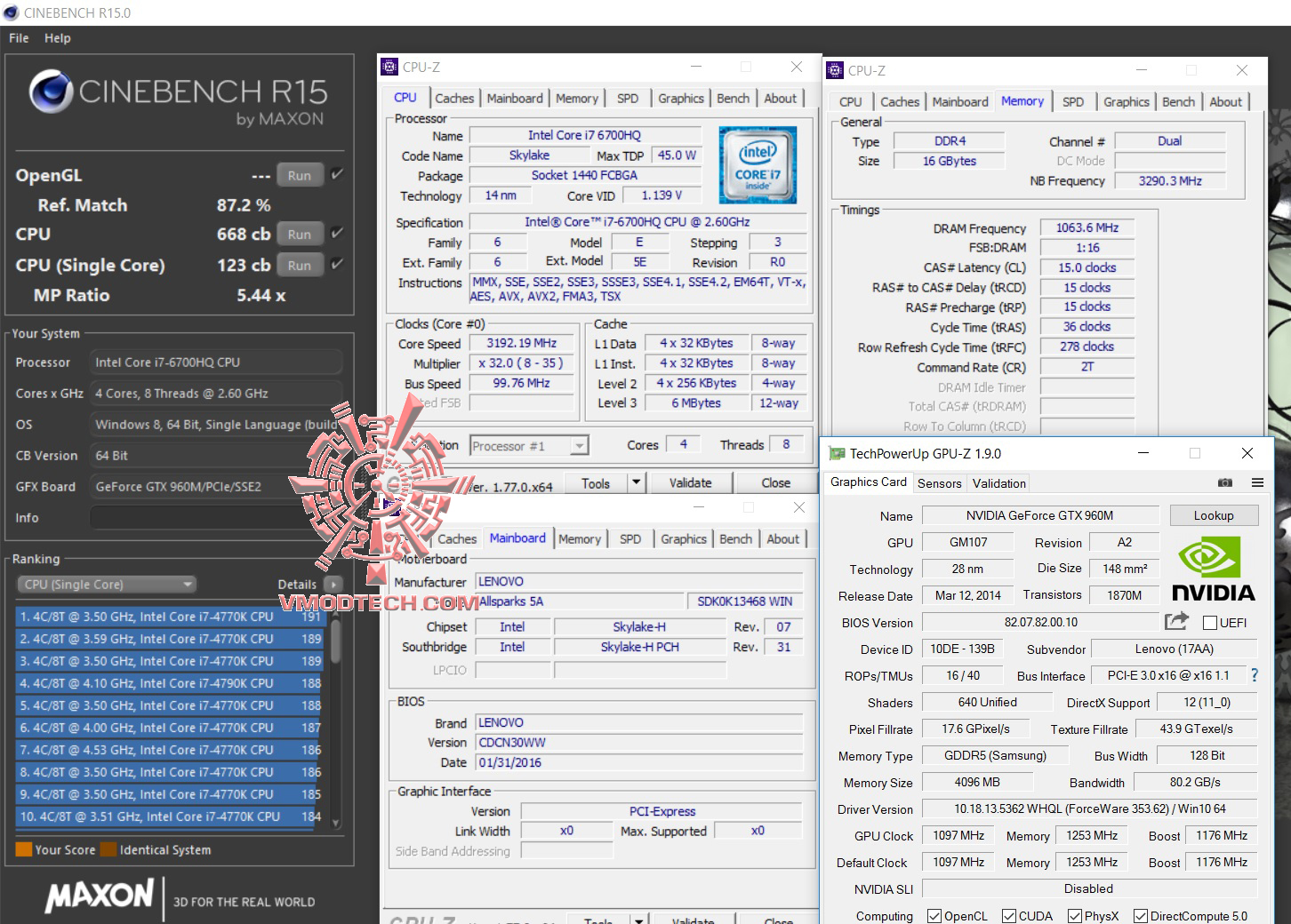 cine15 Lenovo ideapad Y700 Review