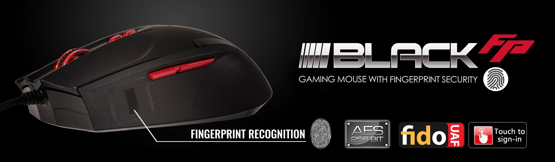 tt esports black fp security gaming mouse Tt eSPORTS เปิดตัวเกมส์มิ่งเม้าส์ความปลอดภัยสูง รุ่นใหม่ล่าสุด Black FP Security Gaming Mouse 