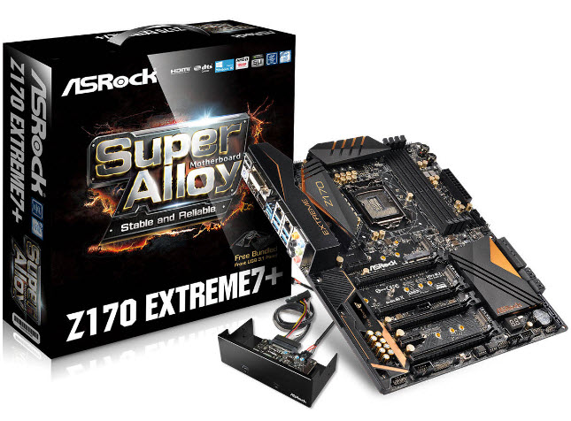 asrock z170 extreme7 mb เพิ่มศักยภาพที่ดีให้ระบบคอมพิวเตอร์ของท่าน ด้วยการปรับแต่งแรมบนเมนบอร์ด ASRock