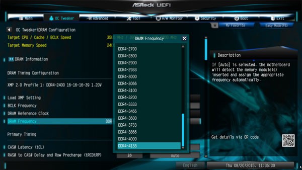asrock z170 extreme6 3 เพิ่มศักยภาพที่ดีให้ระบบคอมพิวเตอร์ของท่าน ด้วยการปรับแต่งแรมบนเมนบอร์ด ASRock