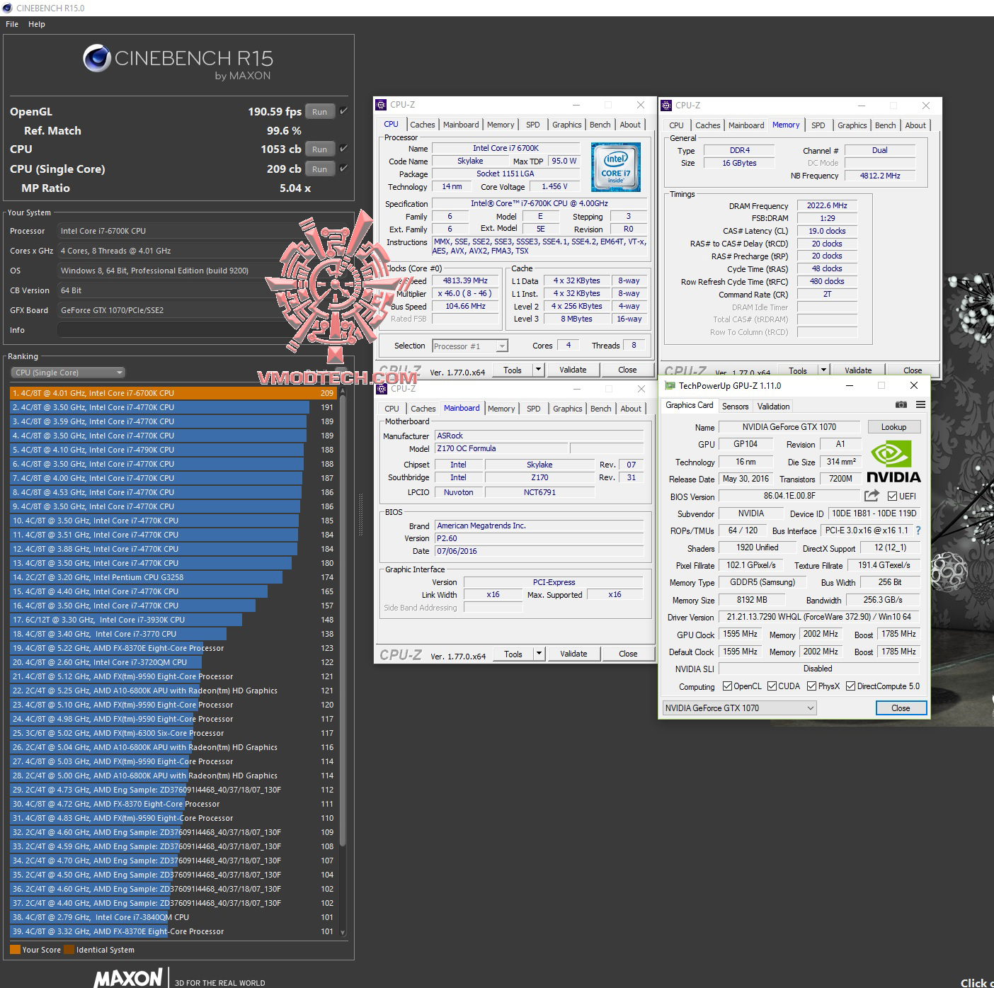 cine151 G.SKILL Trident Z DDR4 3600MHz 16GB (8GBx2) 1.35v Review