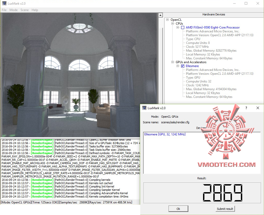 luxmark luxmark MSI Radeon RX 470 GAMING X 4G Review