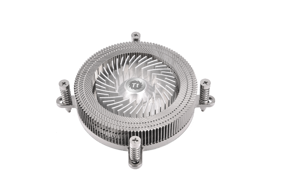 thermaltake engine 27 1u low profile cpu cooler 1 Thermaltake Technology และ CoolChip Technologies สองพาทเนอร์ชื่อดังประกาศเปิดตัวฮีตซิงค์ Engine 27 1U Low Profile CPU Cooler 