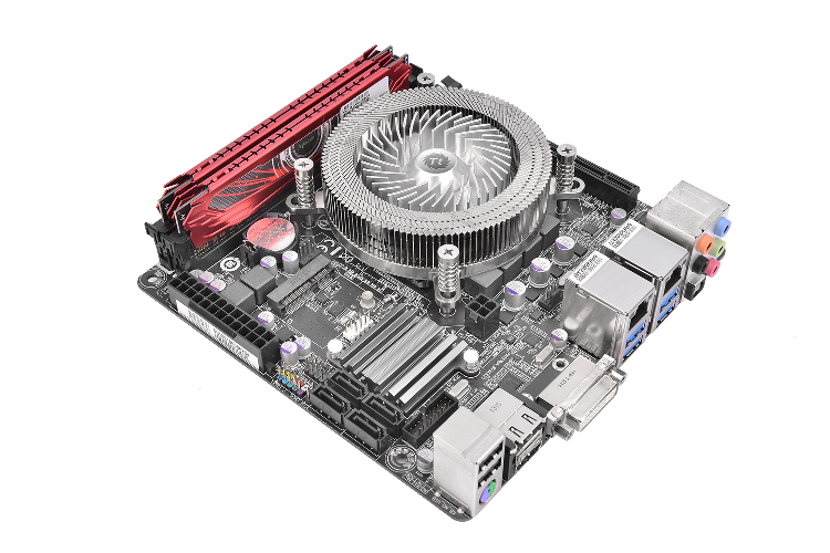 thermaltake engine 27 built in pwm fan Thermaltake Technology และ CoolChip Technologies สองพาทเนอร์ชื่อดังประกาศเปิดตัวฮีตซิงค์ Engine 27 1U Low Profile CPU Cooler 