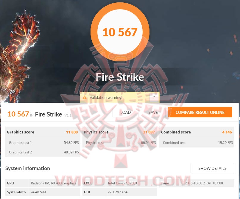 fsoc fsoc ASUS DUAL RX480 O4G 4GB Review