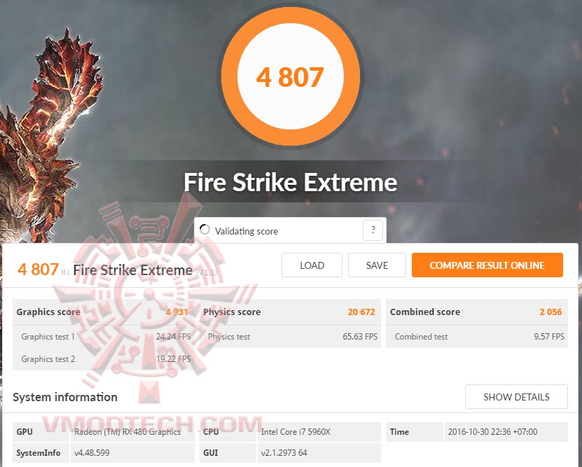 fsx fsx ASUS DUAL RX480 O4G 4GB Review