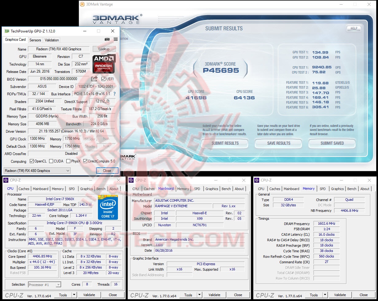 vantage vantage ASUS DUAL RX480 O4G 4GB Review