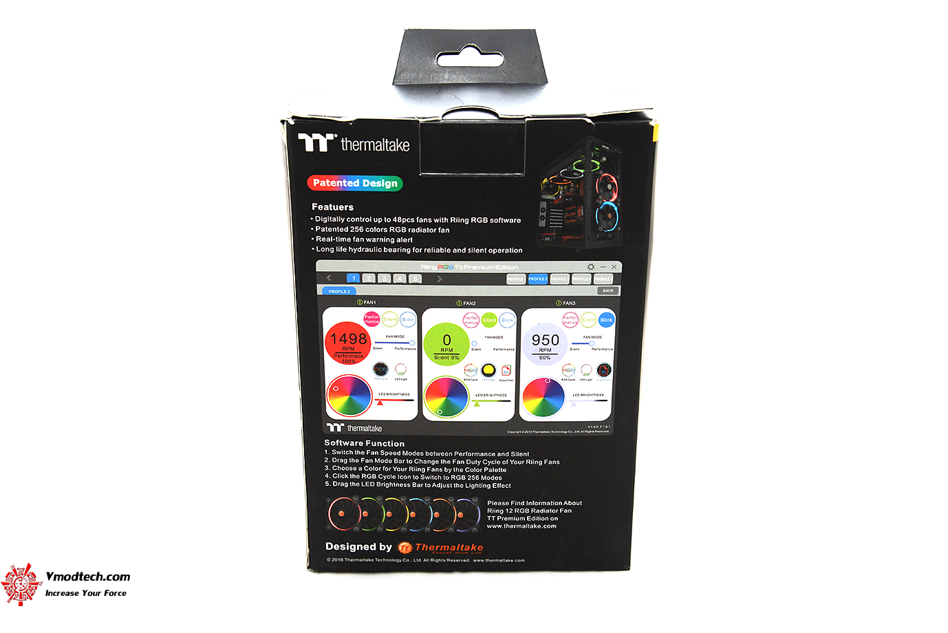 dsc 8684 Thermaltake Riing 12 RGB Radiator Fan TT Premium Edition Review