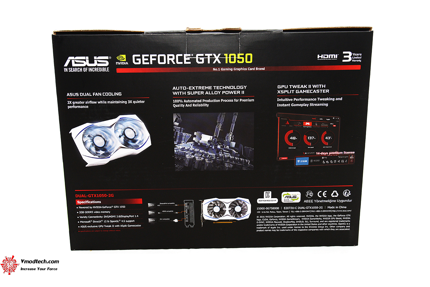 dsc 8812 ASUS GeForce GTX 1050 2GB Dual fan Edition Review
