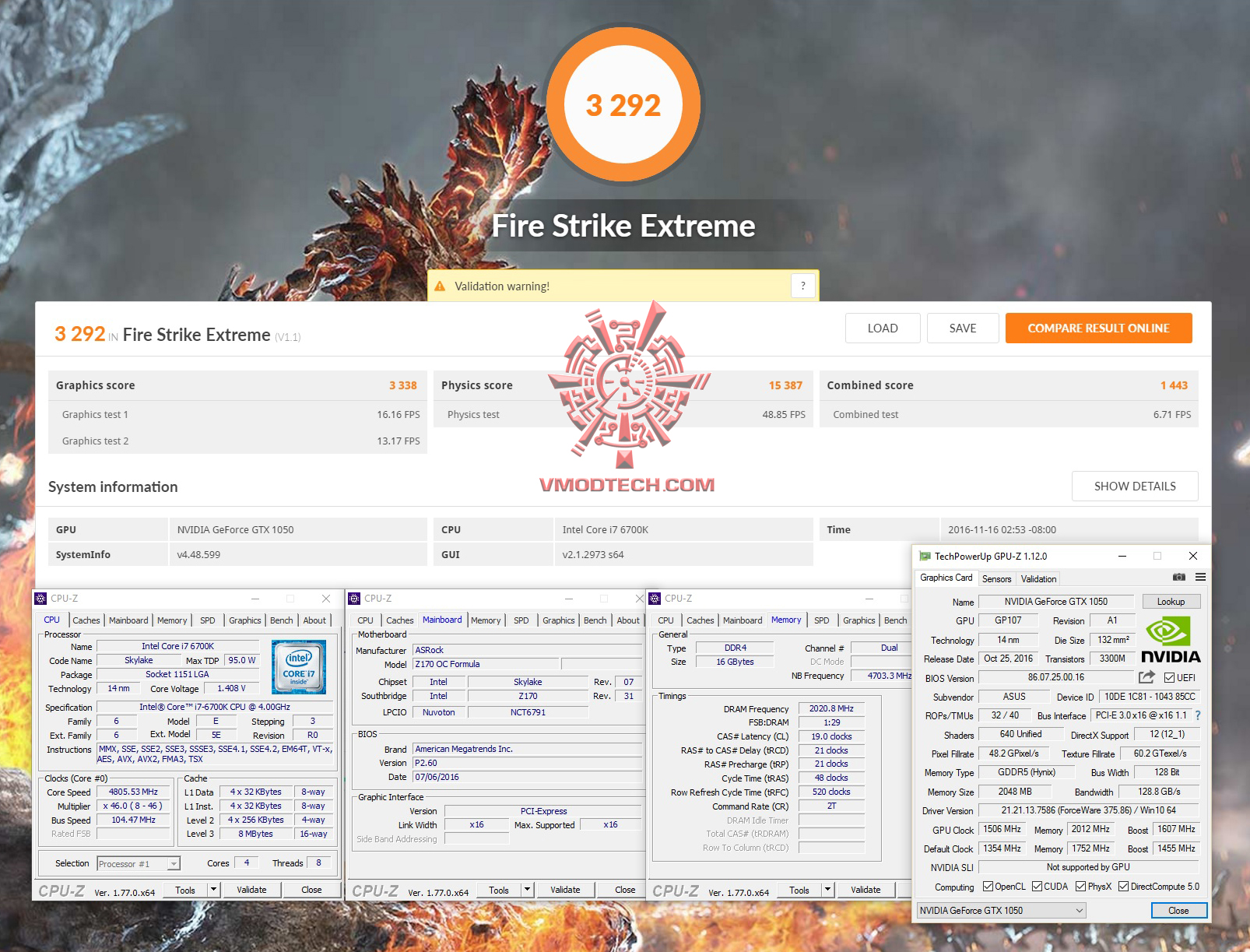 fire ex oc ASUS GeForce GTX 1050 2GB Dual fan Edition Review