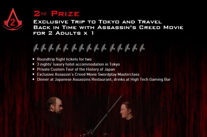 5 MSI จับมือร่วมกับ Assassins Creed movie เปิดแคมเปญใหญ่ส่งท้ายปี ลุ้นรับของรางวัลใหญ่ตั๋วเครื่องบินพร้อมที่พัก  ลอนดอน ประเทศอังกฤษ หรือ โตเกียวประเทศญี่ปุ่น