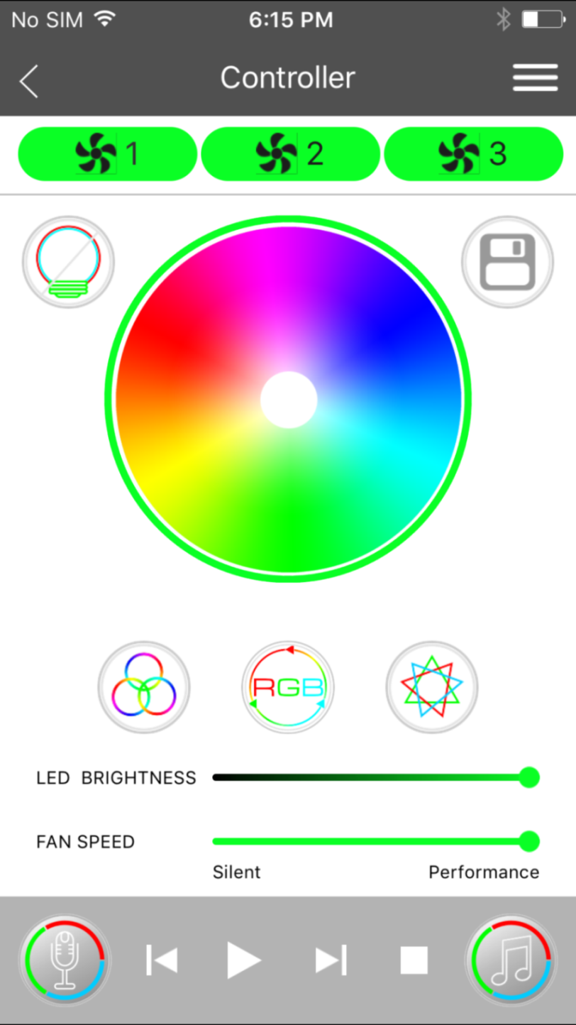 riing rgb mobile app monbile ui Thermaltake เปิดตัวแอพพลิเคชั่น Thermaltake Riing RGB Mobile App ที่ใช้งานในสมาร์ทโฟน 