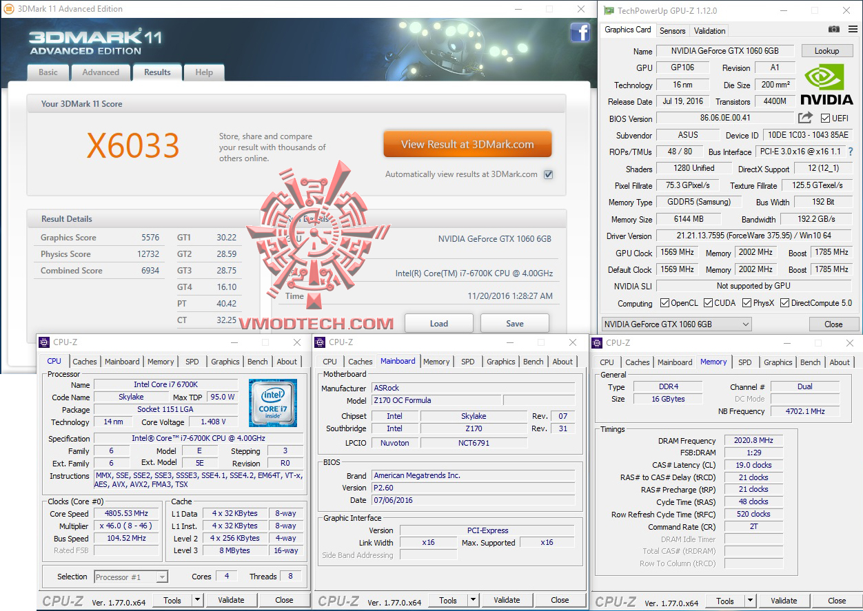 11x ASUS DUAL GTX1060 6G REVIEW