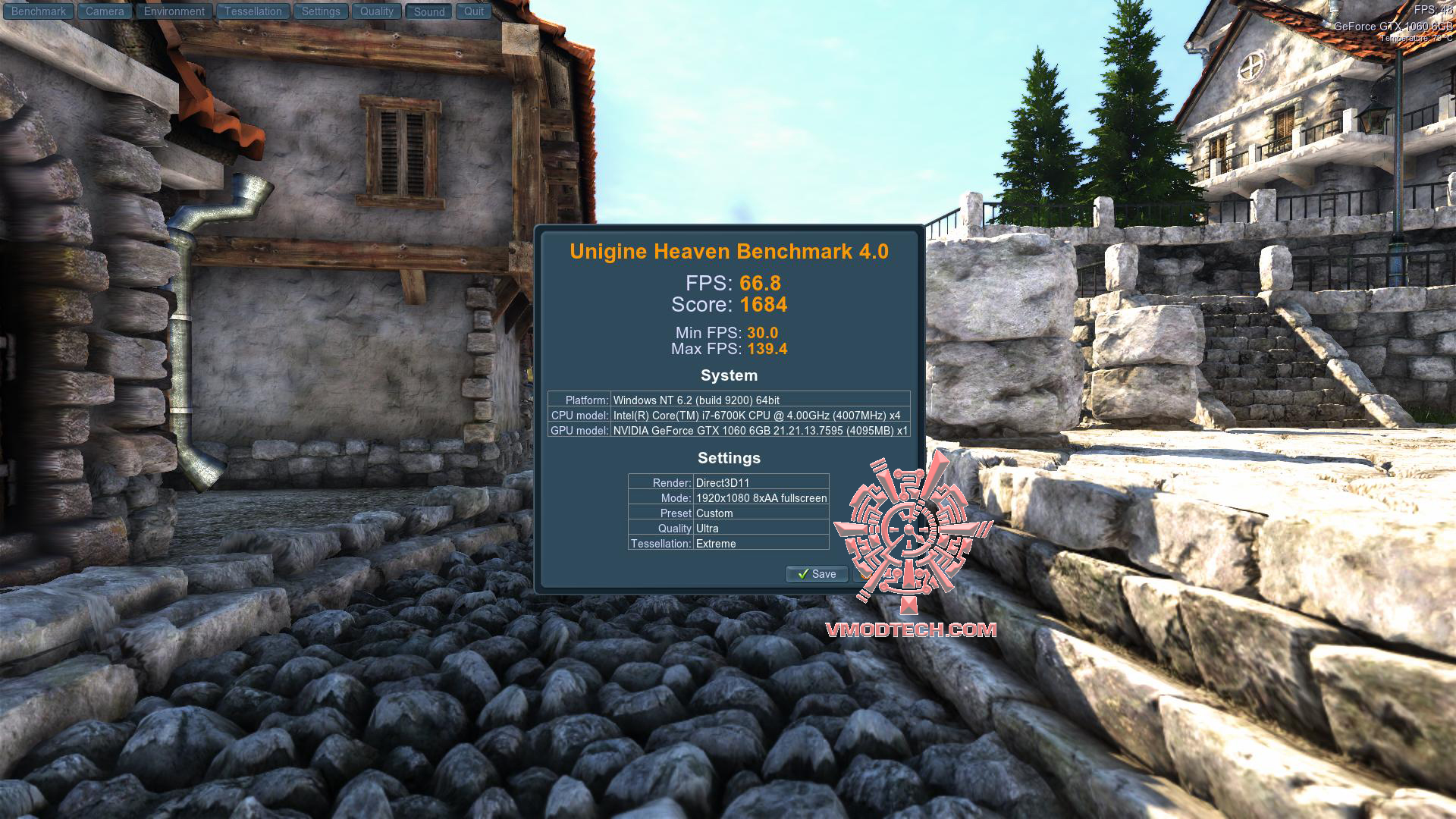 heaven 2016 11 20 02 04 03 64 ASUS DUAL GTX1060 6G REVIEW