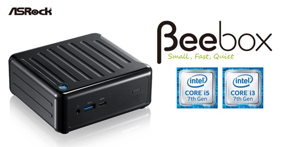 asrock beebox s ASRock เปิดตัว Beebox S รุ่นใหม่ขุมพลัง Intel Core i Gen7 เล่นวีดีโอระดับ 4K UHD และคุณภาพสี 10 บิต HDR