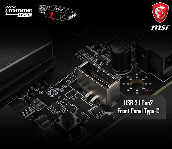 image006 MSI และ PHANTEKS เปิดตัวผลิตภัณฑ์ใหม่ล่าสุด ฟร้อนท์ USB 3.1 GEN2 TYPE C เพื่อแก้ปัญหาฟร้อนท์ พาแนล USB ที่ไม่เคยเร็วแบบที่ควรจะเป็น