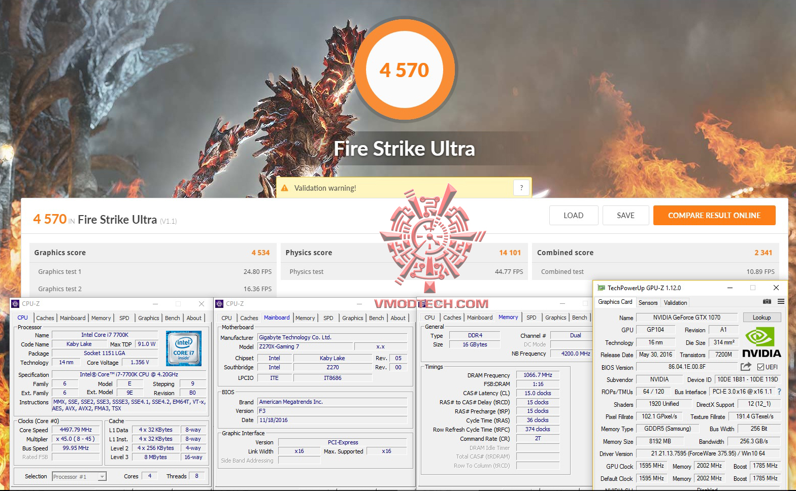 fire-u fire u Intel Core i7 7700K & GIGABYTE AORUS GA Z270X GAMING 7 Review