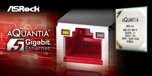 asrock-aquantia asrock aquantia ปลดล็อคพลังที่ไร้ขีดจำกัด Intel 200 series ไปกับเมนบอร์ด ASRock รุ่นใหม่