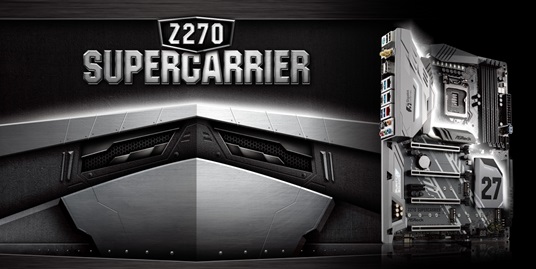 asrock-z270-supercarrier asrock z270 supercarrier ปลดล็อคพลังที่ไร้ขีดจำกัด Intel 200 series ไปกับเมนบอร์ด ASRock รุ่นใหม่
