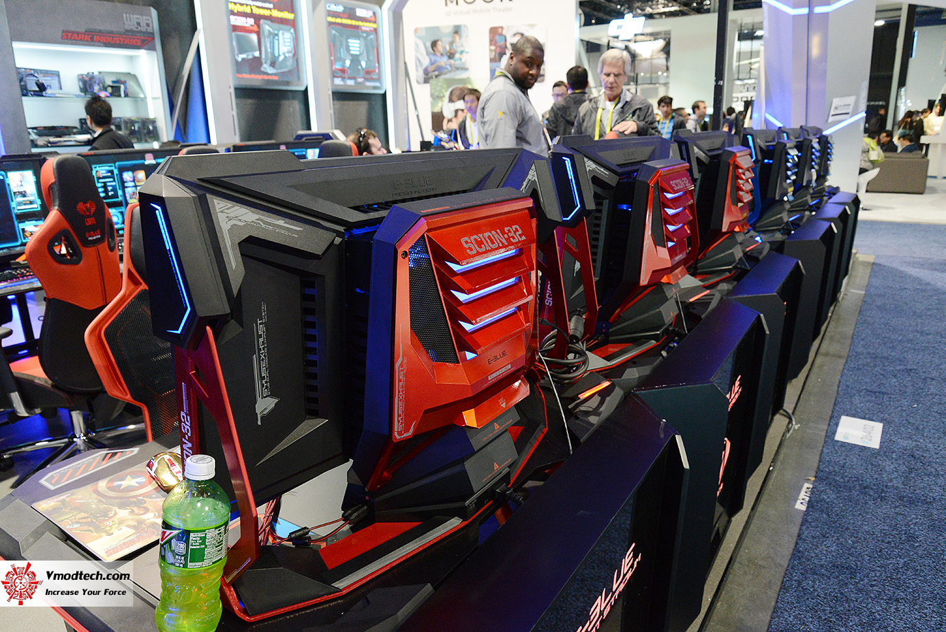 dsc 2795 E BLUE E SPORT STADIUM BOOTH CES2017