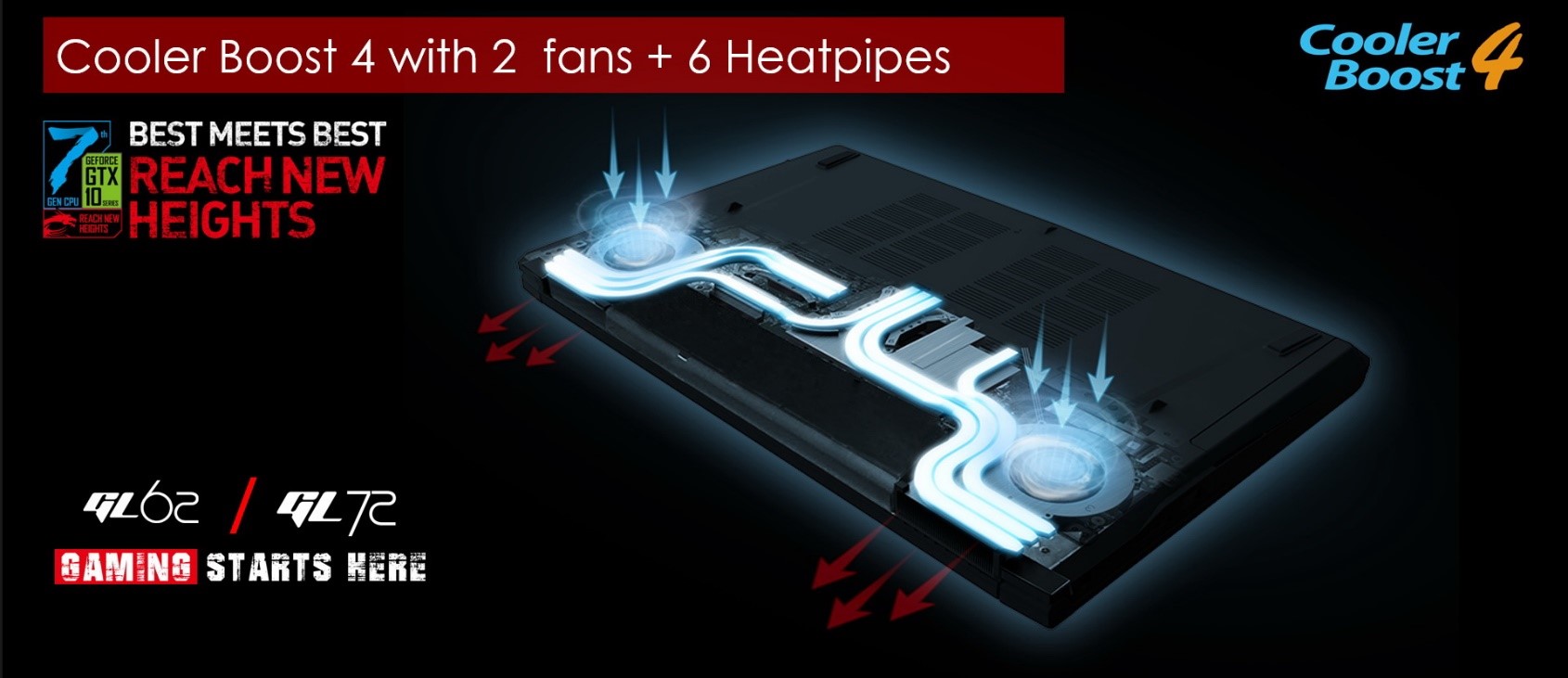 23 23 MSI GAMING NOTEBOOK เปิดตัวผลิตภัณฑ์ใหม่ล่าสุด 7th Gen Core i7 – GTX 1050 ครบทุกรุ่น ครบทุกความต้องการของเกมเมอร์ และพร้อมจำหน่ายแล้ววันนี้ทั่วประเทศ