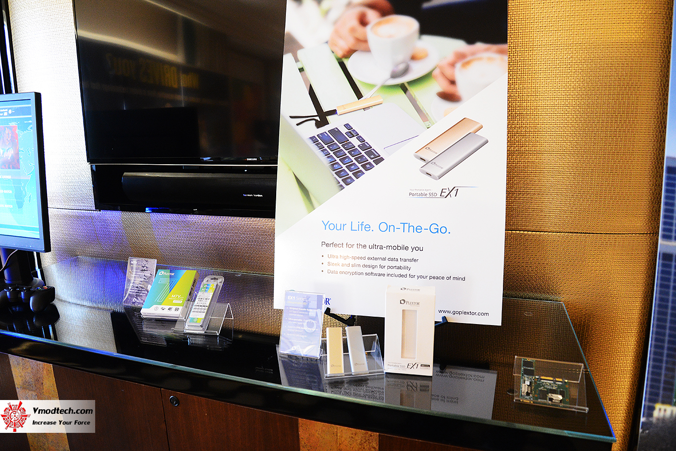 dsc 3085 PLEXTOR BOOTH CES2017