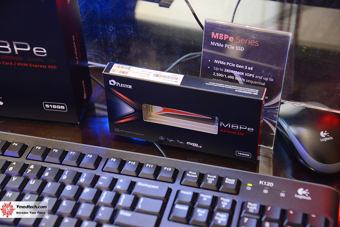 dsc 3104 PLEXTOR BOOTH CES2017