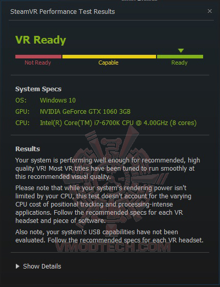 st-vr st vr ASUS DUAL GTX1060 3G REVIEW