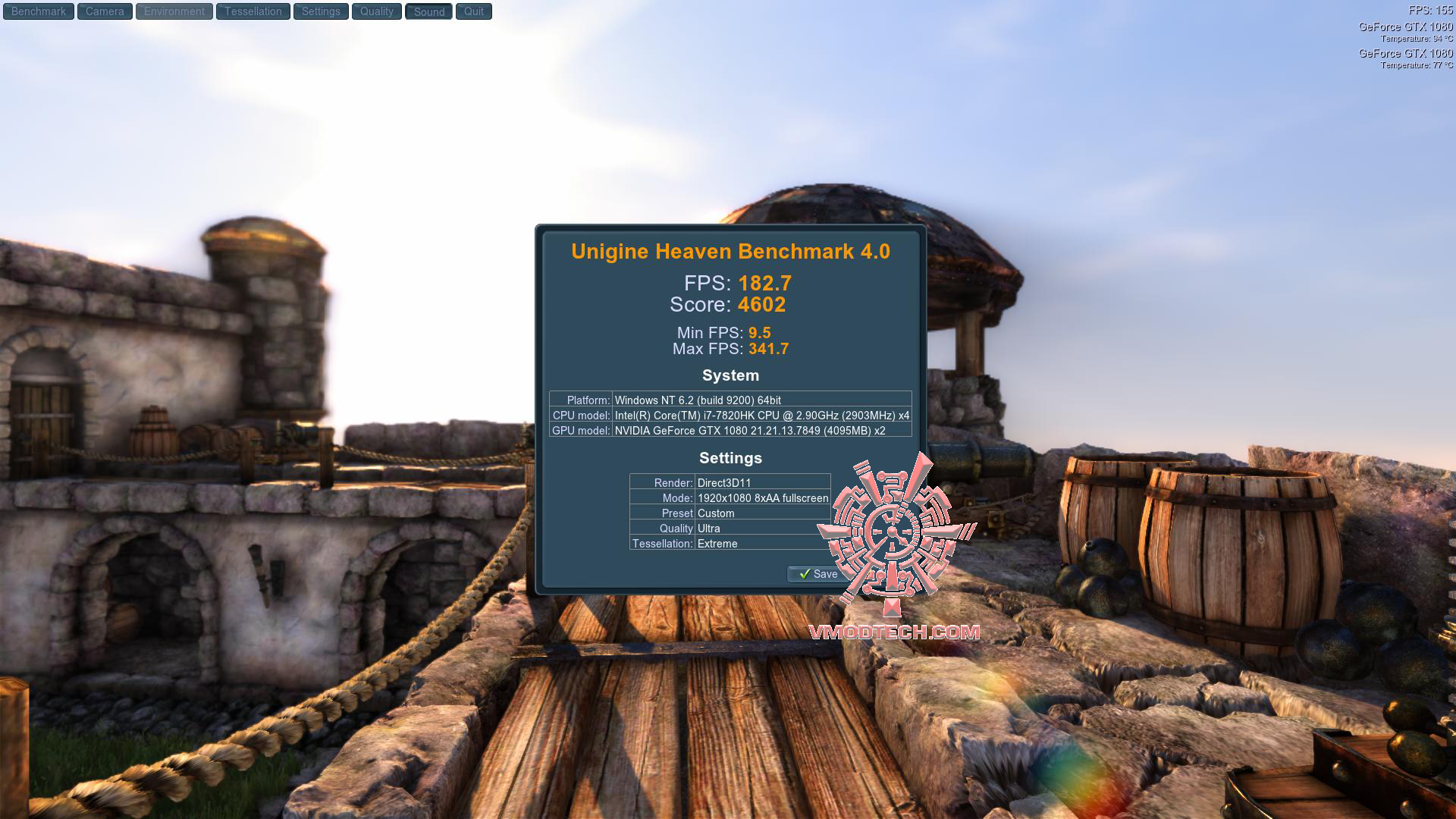 heaven 2017 02 12 13 34 27 65 MSI GT83VR 7RF Titan SLI REVIEW