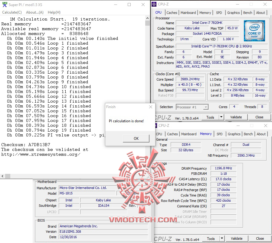 superpi1mb MSI GT83VR 7RF Titan SLI REVIEW