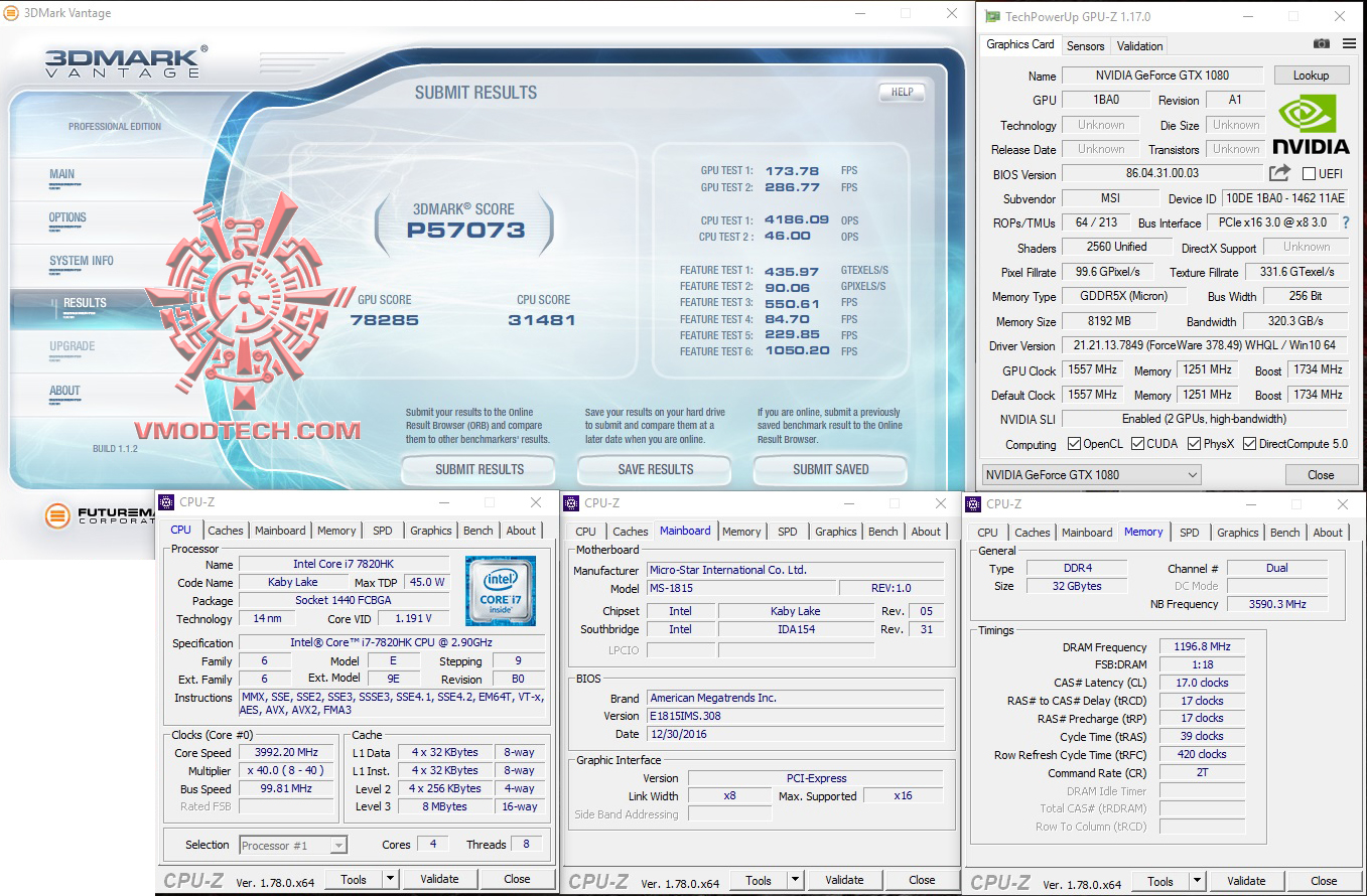 vt MSI GT83VR 7RF Titan SLI REVIEW