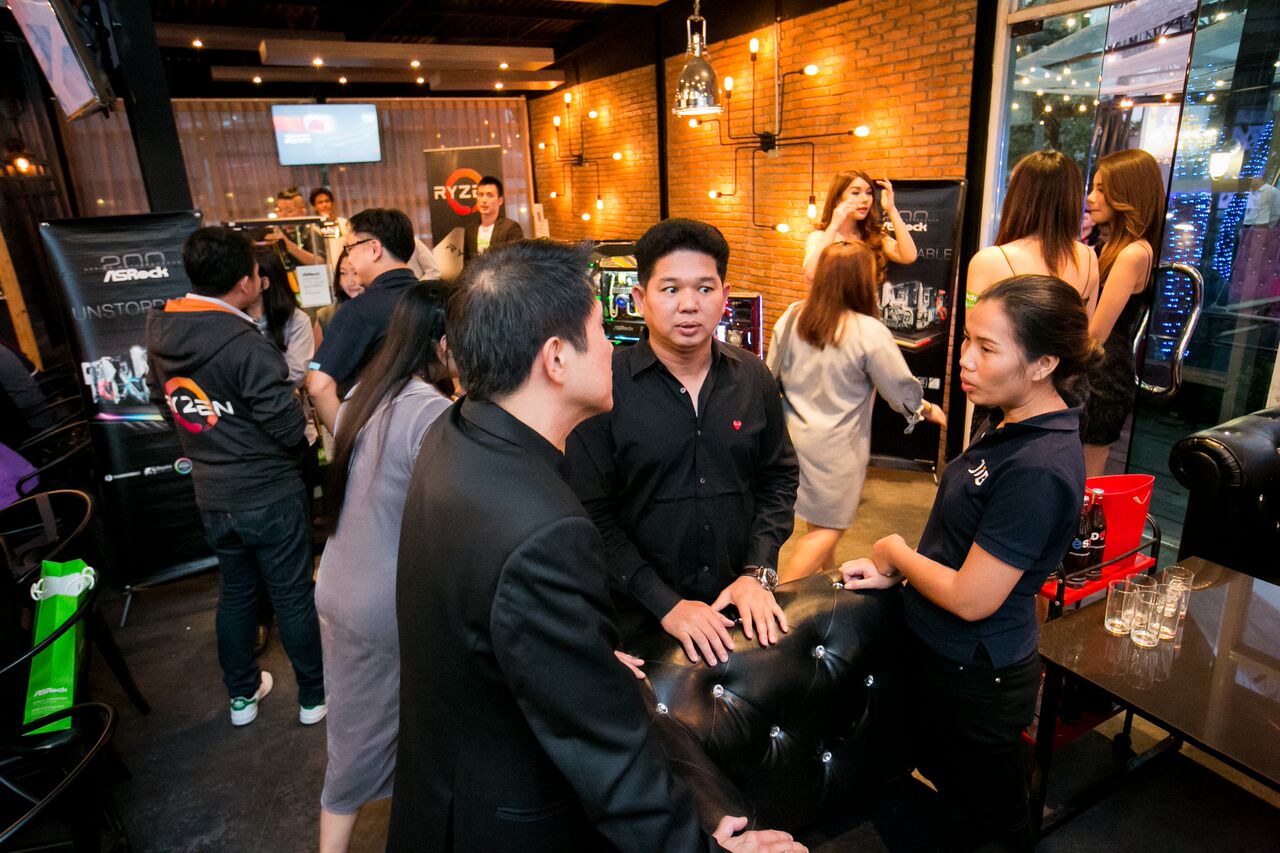 asrock 200 series am4 mainboard event 7 ASRock เปิดตัวเมนบอร์ด 200 series และ AM4 รุ่นใหม่อย่างเป็นทางการ ในงาน “Unstoppable ASRock Gaming Force”