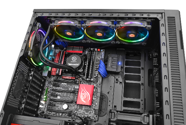 thermaltake water 3 0 riing rgb 360 simple setup Thermaltake เปิดตัวชุดระบายความร้อนทั้งชุดน้ำสำเร็จและชุดพัดลมรุ่นใหม่ล่าสุดรองรับซ๊อกเก็ต AM4 ซีพียู AMD’s Ryzen ใหม่ล่าสุดที่จะเปิดตัวเร็วๆนี้ 