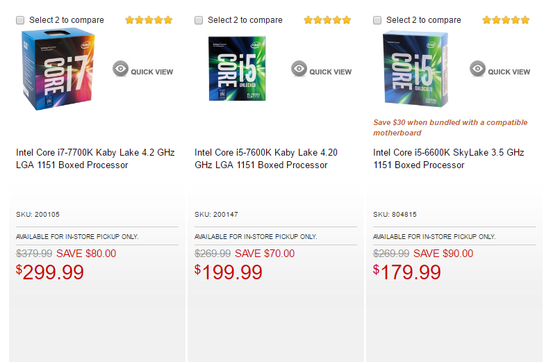 56440 01 intel rocked core over ryzen price drops begin Intel เตรียมรับมือการมาของ AMD RYZEN ประกาศลดราคาแทบทุกรุ่น 