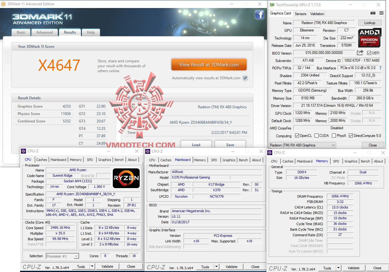 11x AMD RYZEN 7 1700X REVIEW 