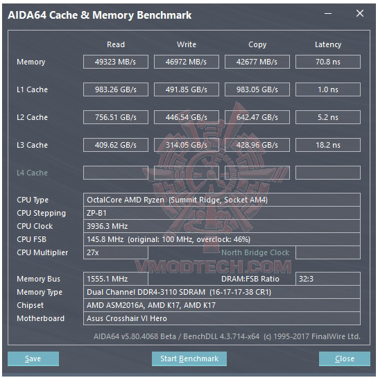 mem ASUS ROG CROSSHAIR VI HERO REVIEW