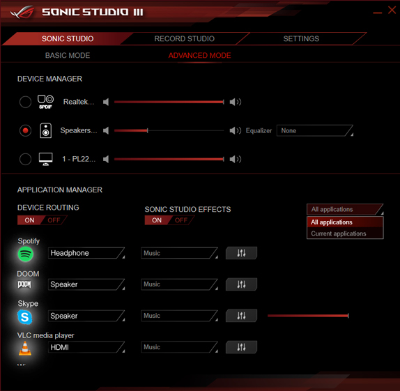 sonic studioiii ui light ASUS ROG CROSSHAIR VI HERO REVIEW