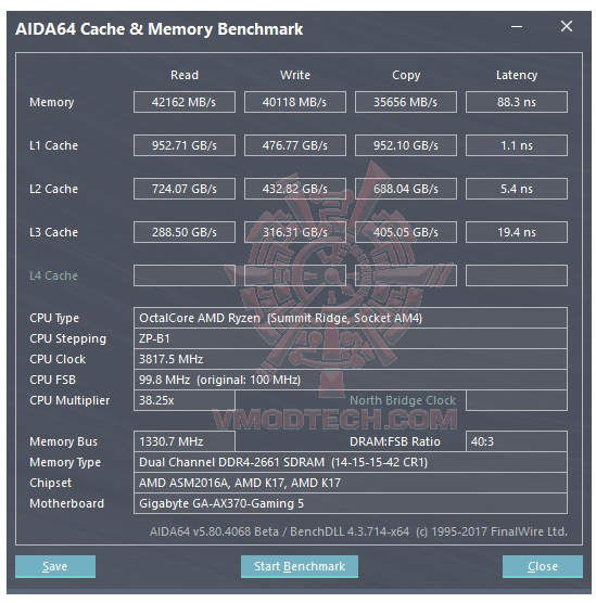 mem GIGABYTE GA AX370 GAMING 5 REVIEW