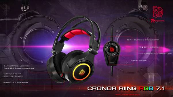 image001 image001 Tt eSPOTS By Thermaltake เตรียมเปิดตัวหูฟัง Cronos Riing RGB 7.1 รุ่นใหม่ล่าสุด