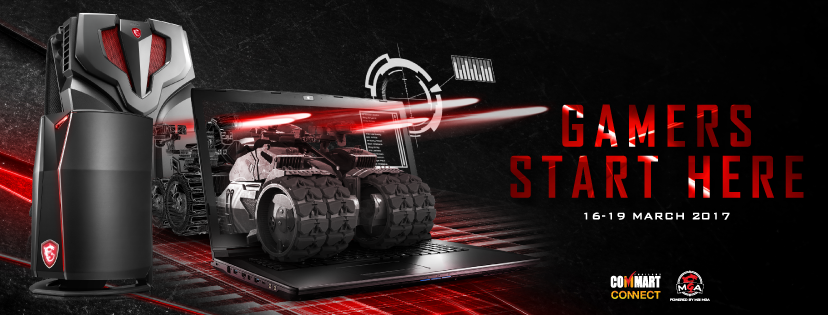 aw cover MSI GAMERS START HERE พบกับโปรโมชั่นจัดหนักเอาใจเหล่าเกมเมอร์กับ MSI Notebook ที่งาน Commart Connect 2017 