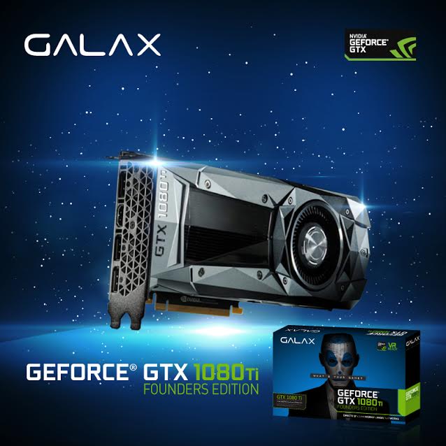 ULTIMATE GEFORCE ประเทศไทยใครก็ได้ !! เปิดตัวแล้ว GALAX GeForce GTX 1080Ti Founders Edition การ์ดจอสุดแรง รุ่นใหม่ล่าสุดจาก NVIDIA