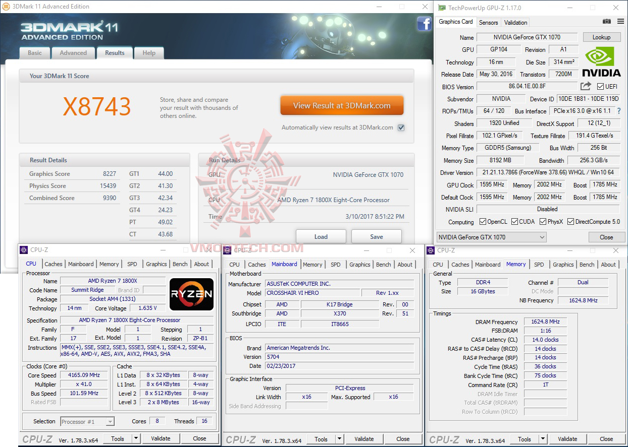 11x 416 1 AMD RYZEN 7 1800X REVIEW 