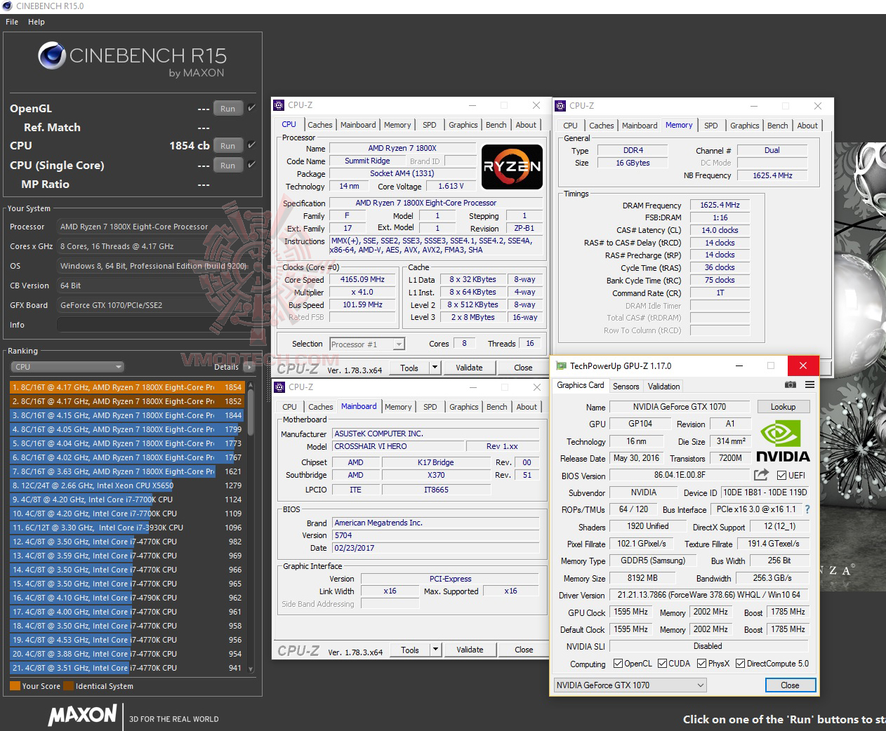 cine15-416 cine15 416 AMD RYZEN 7 1800X REVIEW