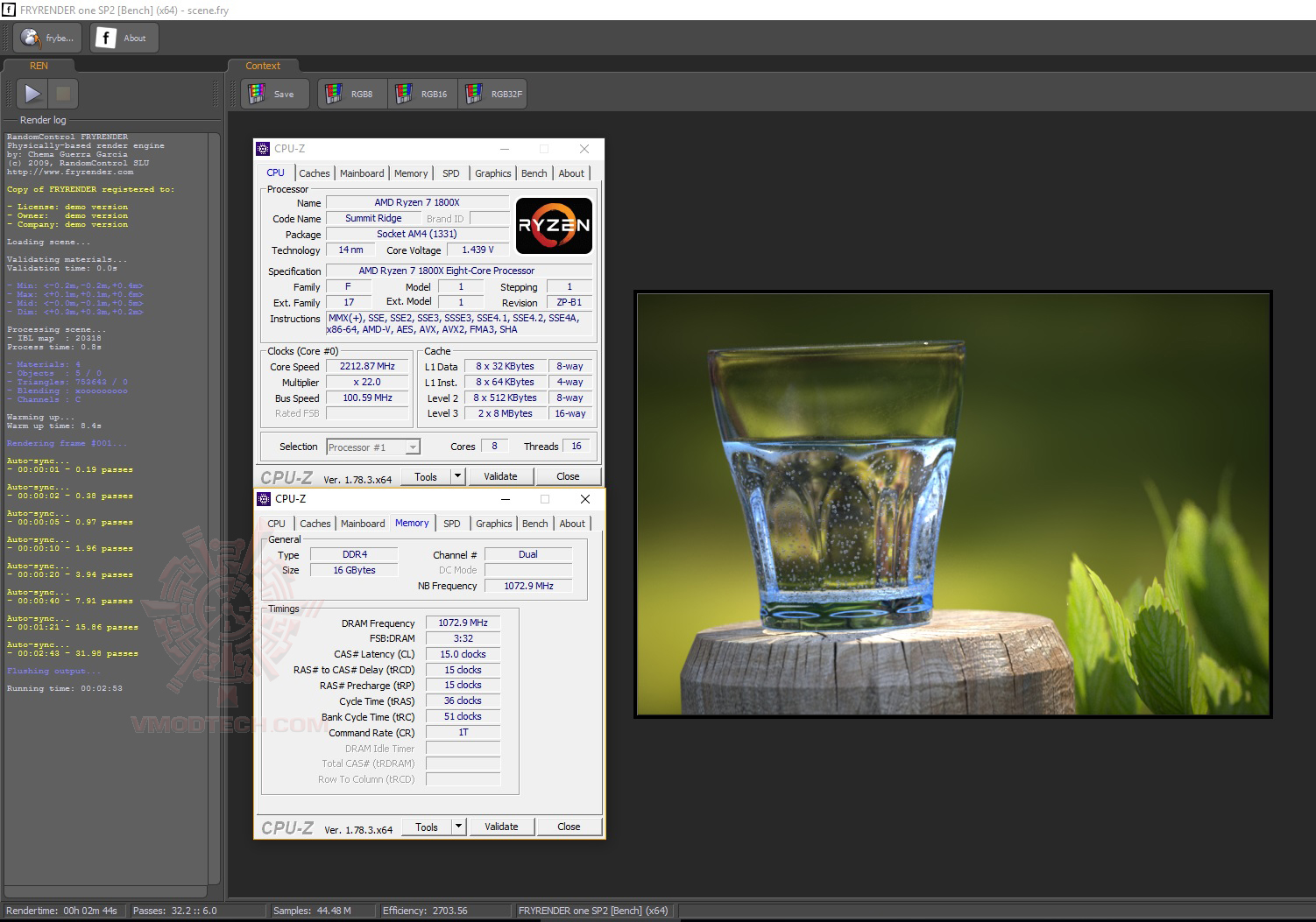 frd frd AMD RYZEN 7 1800X REVIEW