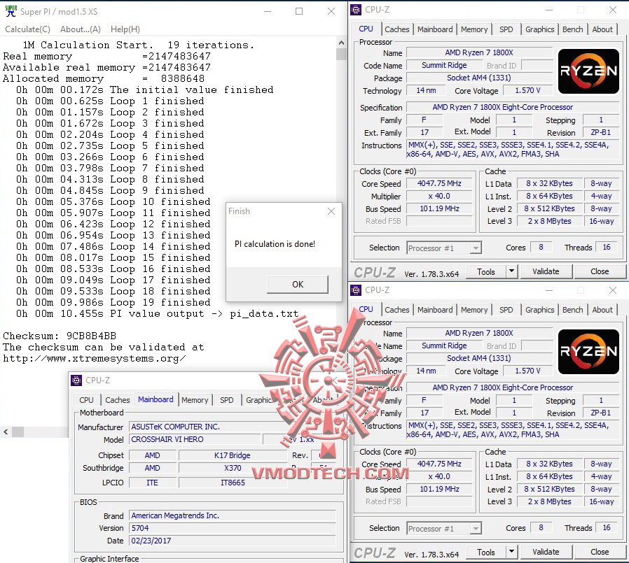 s1 oc AMD RYZEN 7 1800X REVIEW 