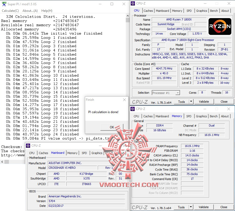 s32 oc AMD RYZEN 7 1800X REVIEW 