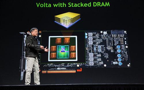 Nvidia กราฟฟิการ์ดในรุ่นต่อไปใช้ชื่อโค๊ดเนม Volta คาดว่าจะมีขนาดสถาปัตย์ 12nm และหน่วยความจำแบบ HBM2