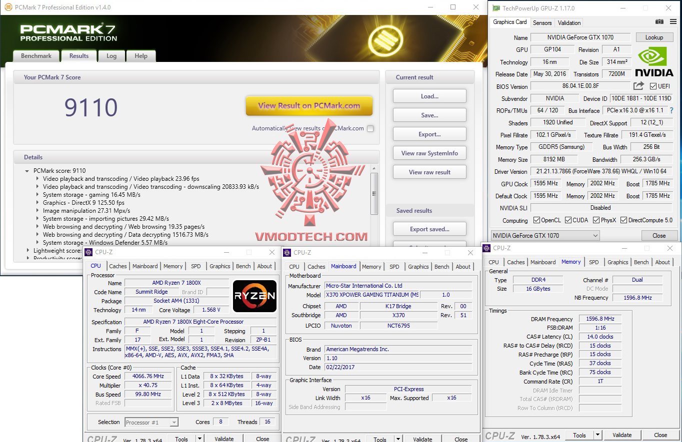pc7 MSI X370 XPOWER GAMING TITANIUM REVIEW 