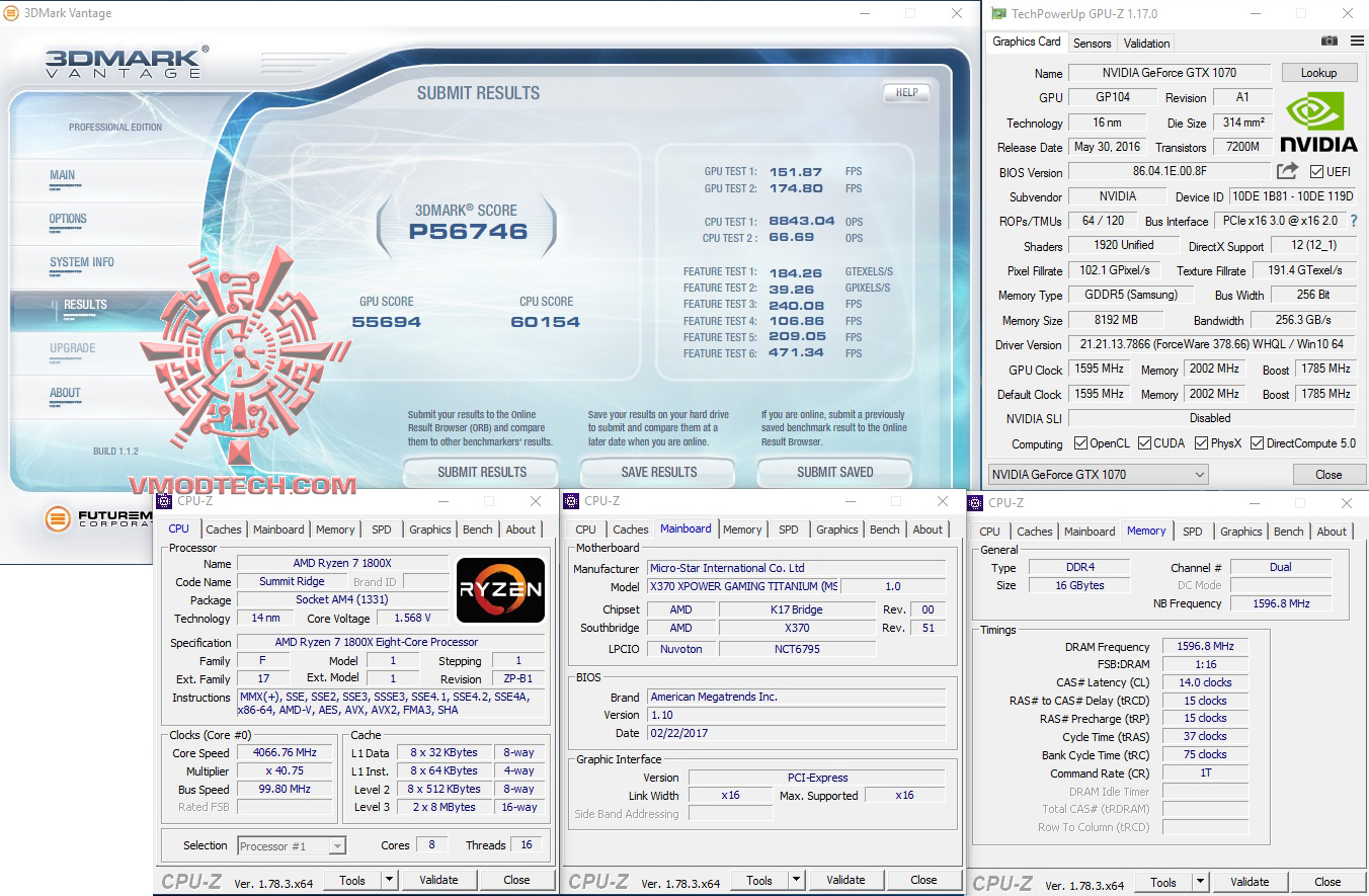 vt MSI X370 XPOWER GAMING TITANIUM REVIEW 
